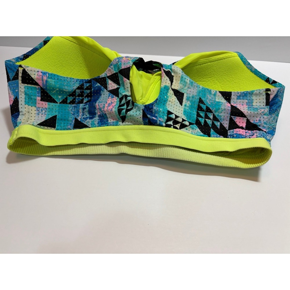 Lot 5 Victoria's Secret VSX Lightweight Sports Bra 36DD Wire Free Crossback - Picture 10 of 12